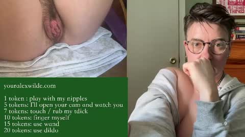 Alex Wilde online show from April 14, 3:50 pm