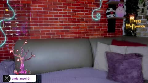 andy angel online show from October 21, 9:11 am