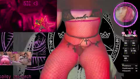 Snapshot of baileymonarch chatting on October 13, 3:19 am Bailey online show from October 13, 3:19 am
