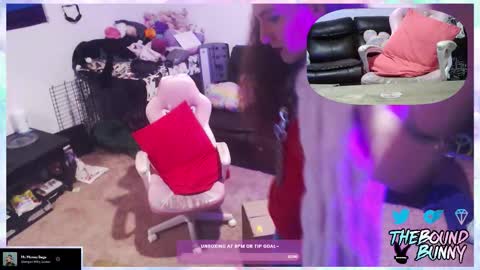 TheBoundBunny online show from March 2, 1:22 am