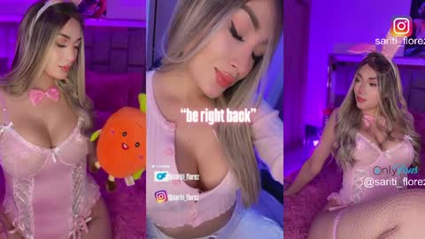 insta sariti florez online show from April 6, 7:14 pm