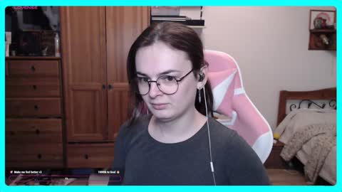 Snapshot of eva_katt chatting on February 4, 2:32 pm Gamer Katt online show from February 4, 2:32 pm