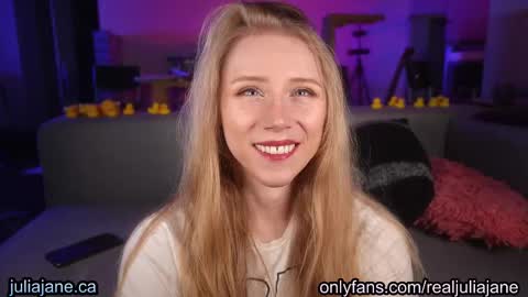 Julia Jane online show from January 10, 3:12 am