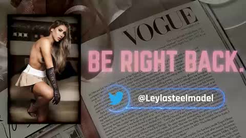 INSTA leylasteel model         online show from March 8, 5:05 pm