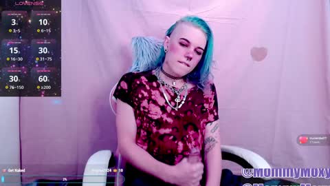 Snapshot of moxynverve chatting on January 11, 7:05 pm Moxy online show from January 11, 7:05 pm