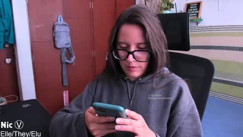 Nicole   TheyElleElu online show from March 11, 8:57 pm