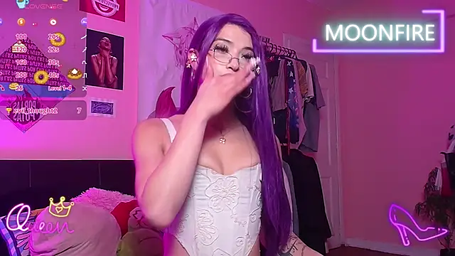 moonfiredancer online show from June 5, 3:10 am