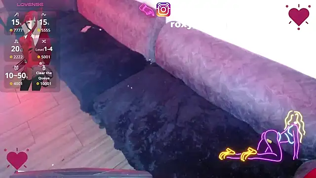 roxy roxxan online show from October 8, 12:28 pm