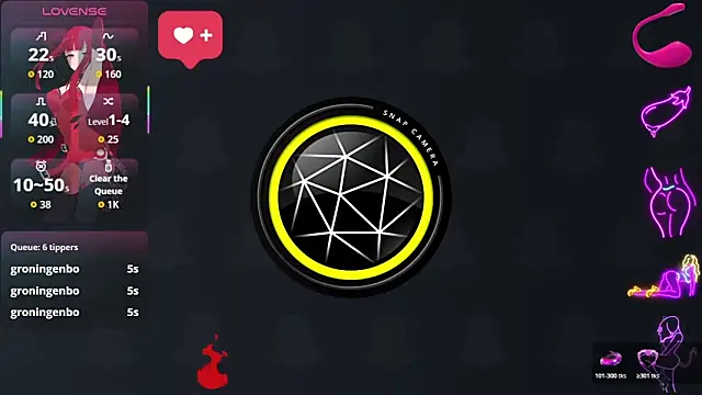 Diosiris Riannys online show from April 16, 9:39 pm