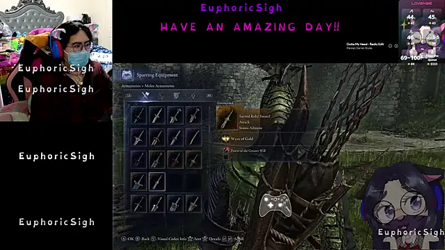 EuphoricSigh online show from February 18, 6:54 am