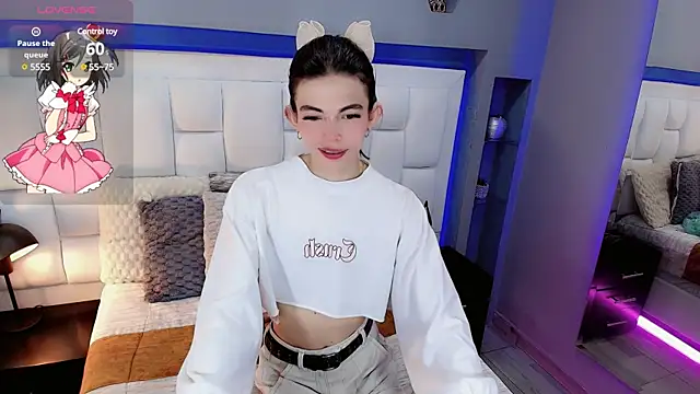 Snapshot of CuteAri chatting on March 3, 8:18 pm CuteAri online show from March 3, 8:18 pm