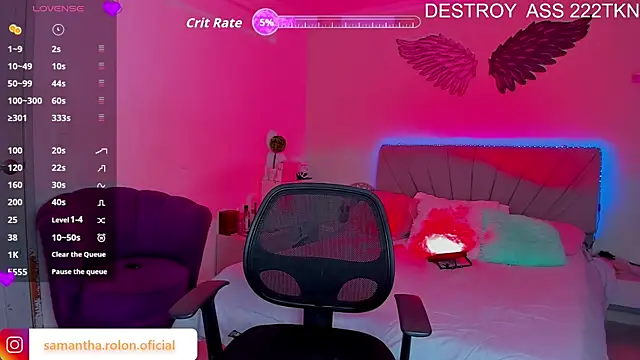 Samantha Rolon online show from November 26, 2:36 am