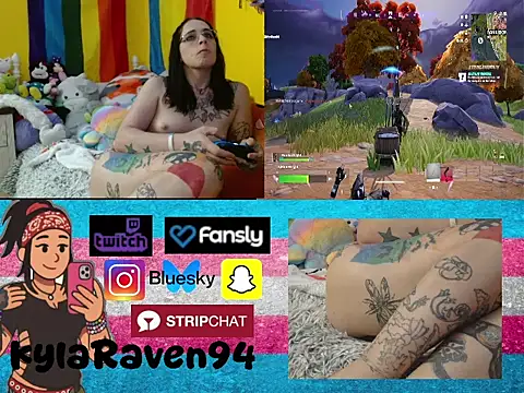 KylaRaven online show from April 19, 3:29 am