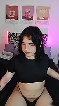 Daniellesins1 online show from February 23, 4:15 am