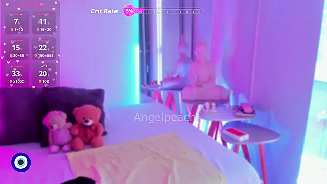 Angel Peach online show from March 2, 1:07 pm